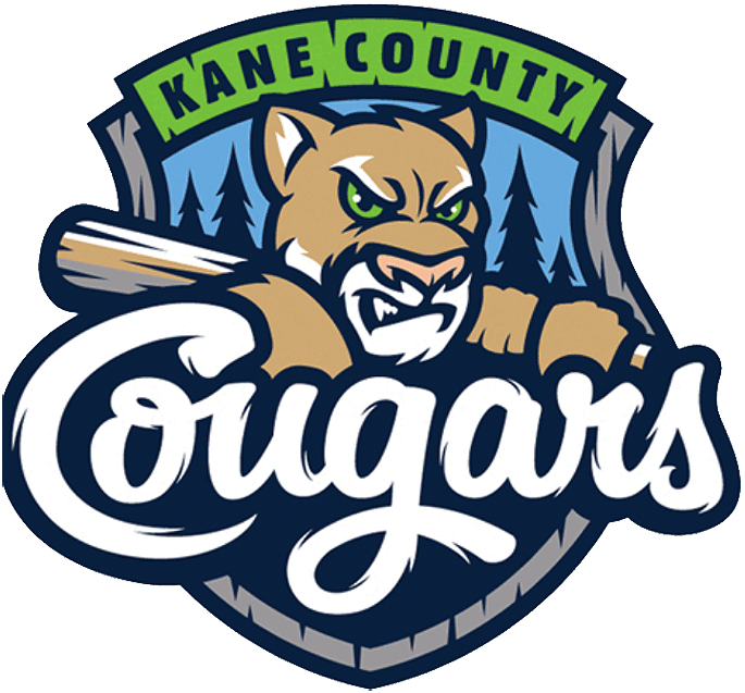 Kane County Cougars 2016-Pres Primary Logo vinyl decal